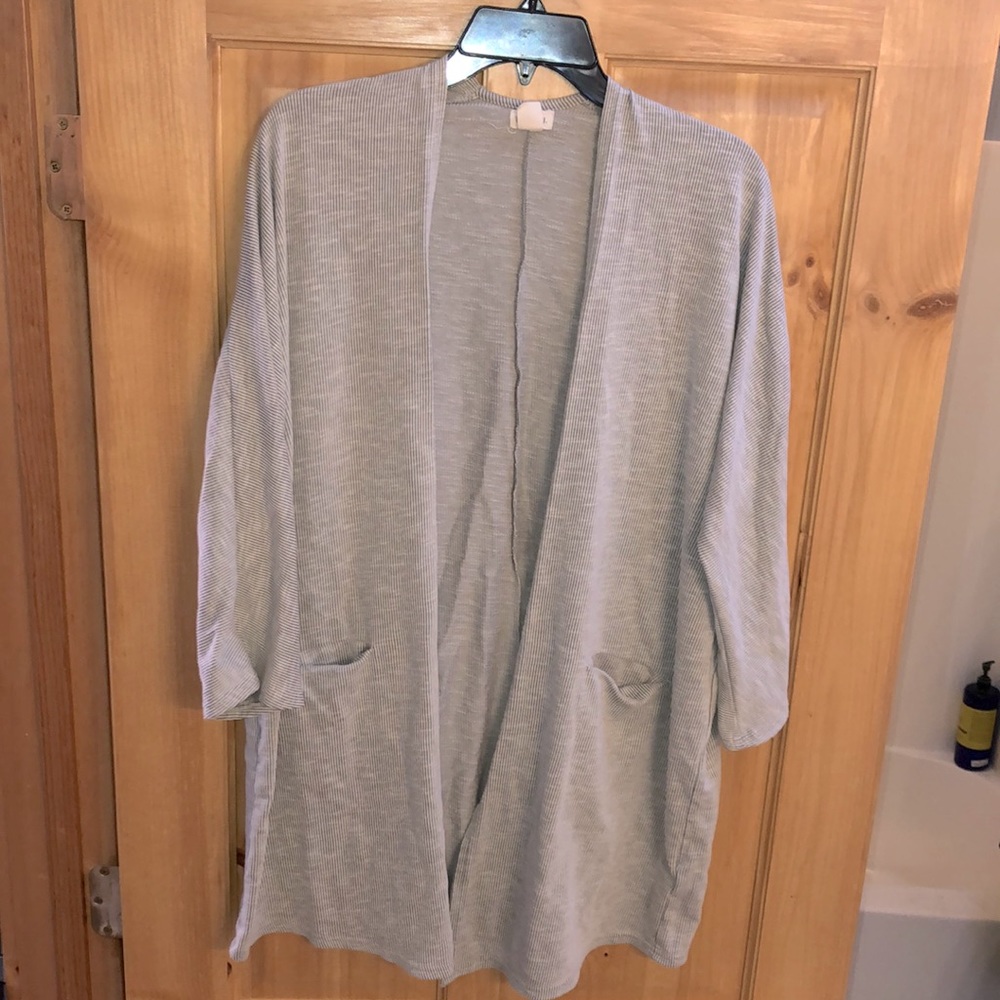 COPY - Donni Osfa Taille Unique Ribbed Cardigan